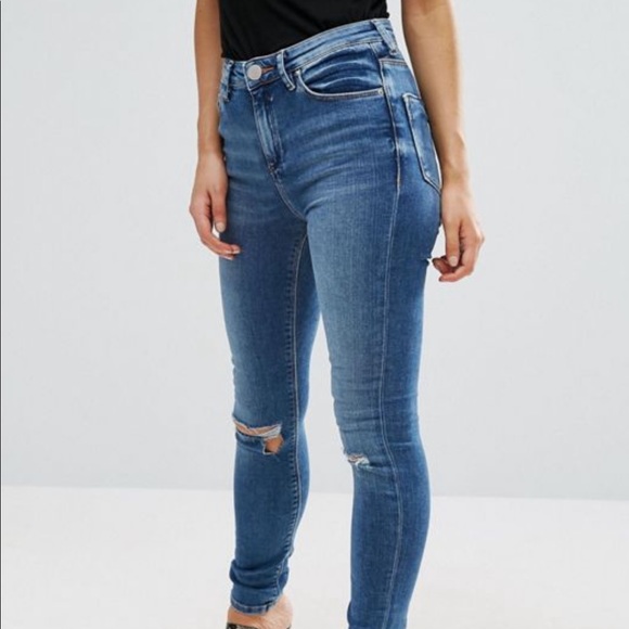 ASOS Ridley jeans size 26 - Picture 2 of 4